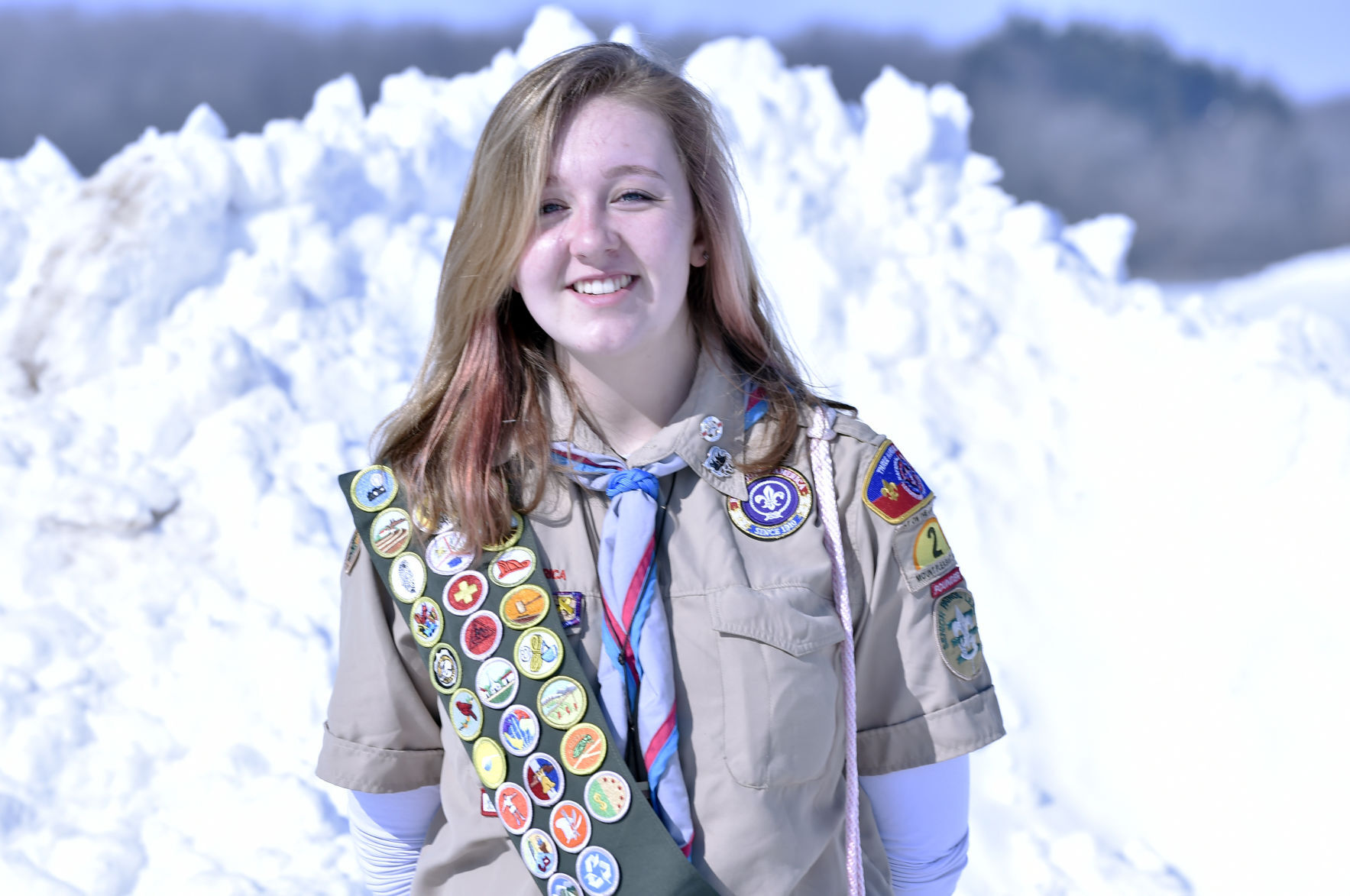 Eagle Scout Jaisyn Daher